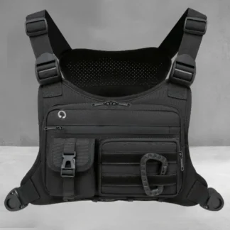 Outdoor Tactical Chest Bag Men's Vest EDC Waterproof Anti-Theft Chest Pack for Cycling Bags Running Front Chest Bag