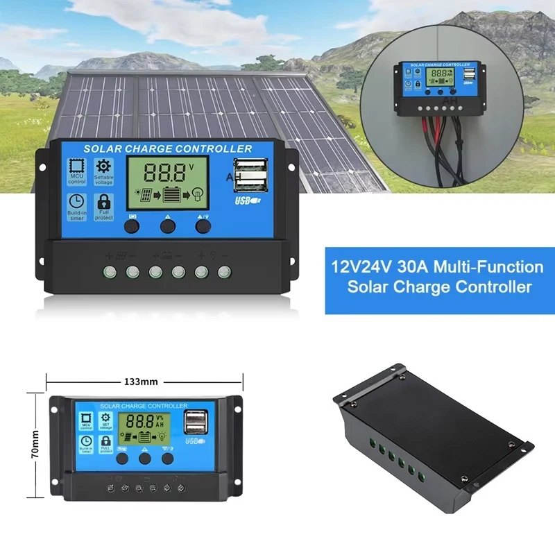 1000W Solar Panel 12V Solar Cell With 60A 100A Controller Solar Charge for Phone RV Car MP3 PAD Charger Outdoor Battery Supply - Image 6