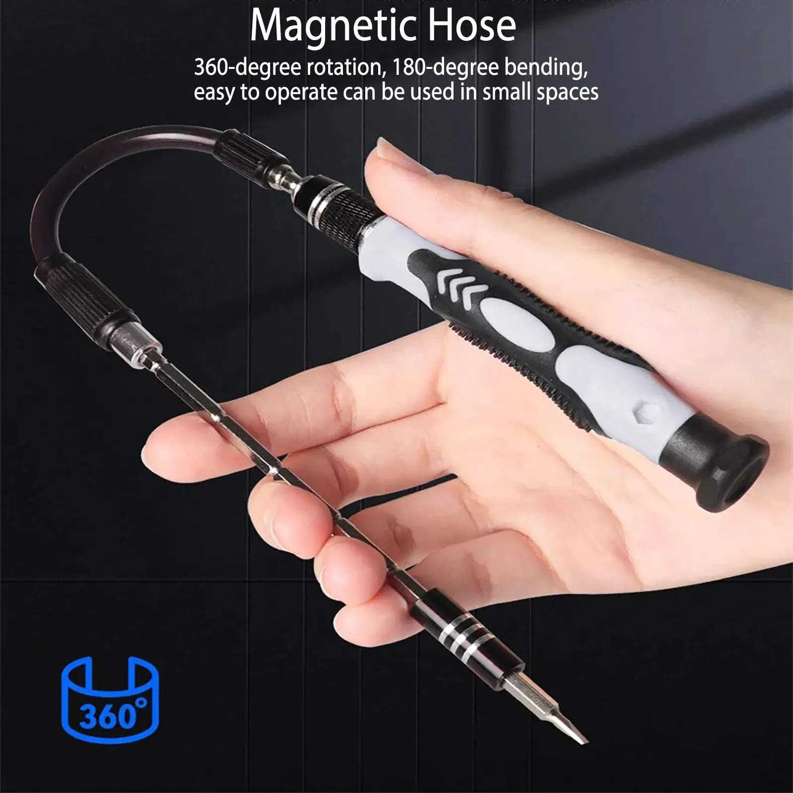 115-in-1 Precision Screwdriver Set, Mini Professional Magnetic Repair Tool Kit, suitable for Phone, Computer, Electronic Repair - Image 4