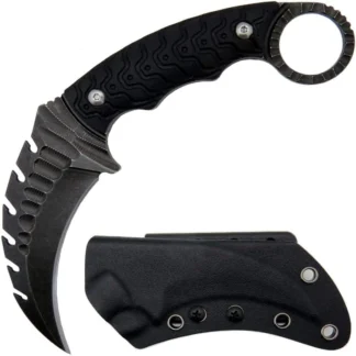 Eafengrow C1110 Fixed Blade Knife D2 Steel Blade G10 Handle Outdoor Camping Knives EDC Tool Knifes with Kydex Sheath