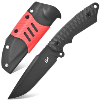 Eafengrow EF162 Fixed Blade Knife AUS-8 Steel Blade G10 Handle Full Tang Compact EDC Fix Knifes for Outdoor Camping Survival