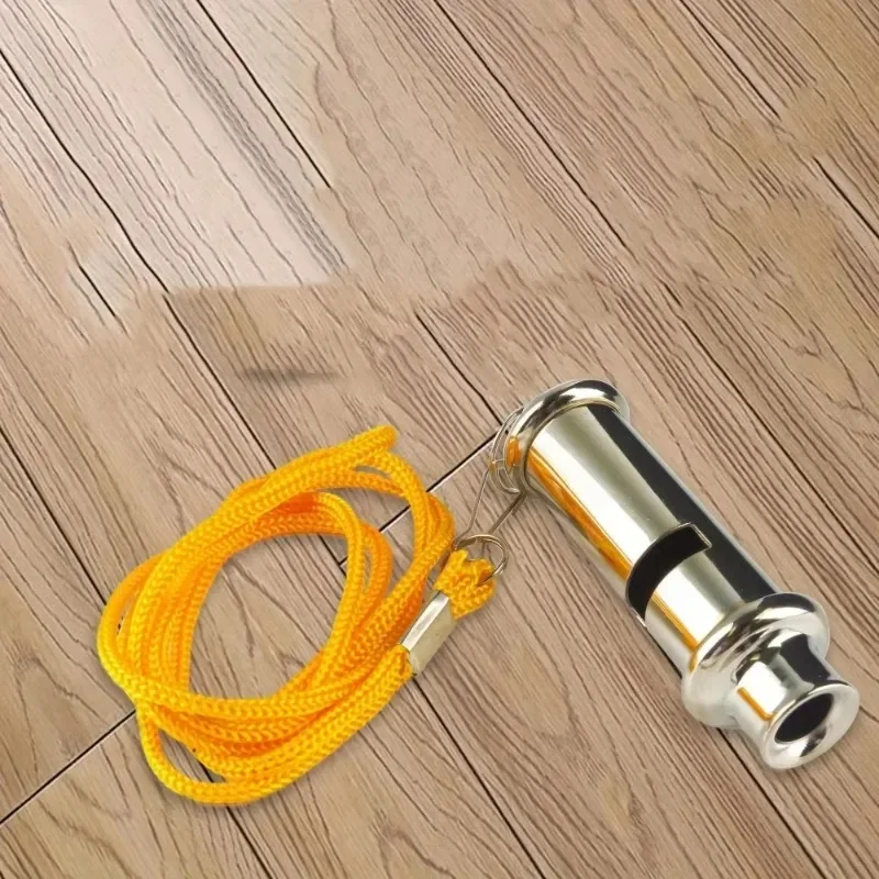Stainless Steel Whistle Outdoor Emergency Life-saving Whistles Traffic Command Training Sports High-frequency Whistle Referee - Image 5