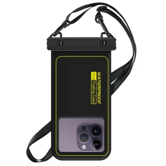 HAISSKY Waterproof Phone Bag for iPhone 16/15/14/13/12 pro Max/XR Universal Crossbody Swim Storage Pouch Case