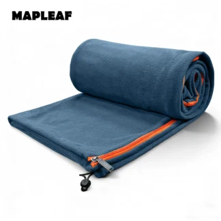 MAPLEAF Winter Sleeping Bag Ultralight Polar Fleece Sleeping Bag Liner Warm Camping Blanket Cold Weather Tent Bed Travel Sheets