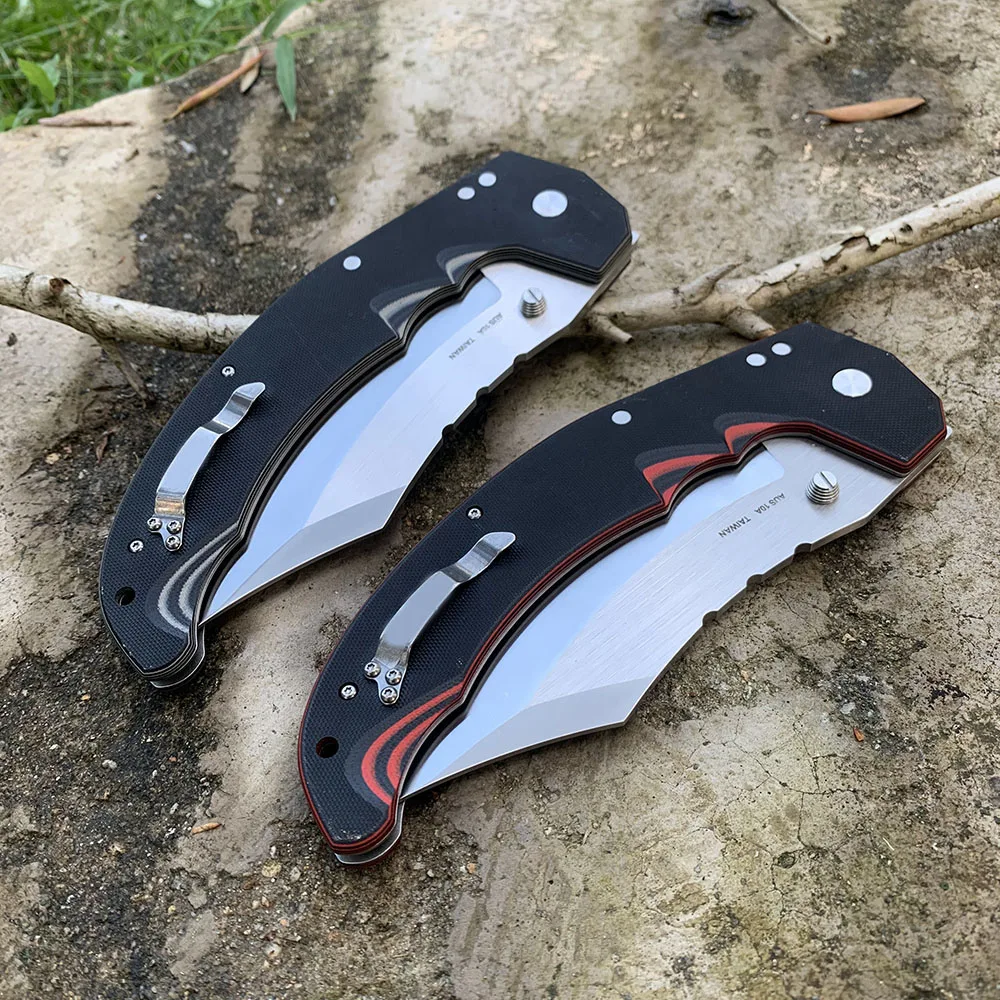 Mayhem Tactical Folding Knife Military Combat Hunting Knife AUS10A Blade Outdoor Portable Camping Survival Knives Jackknife - Image 6
