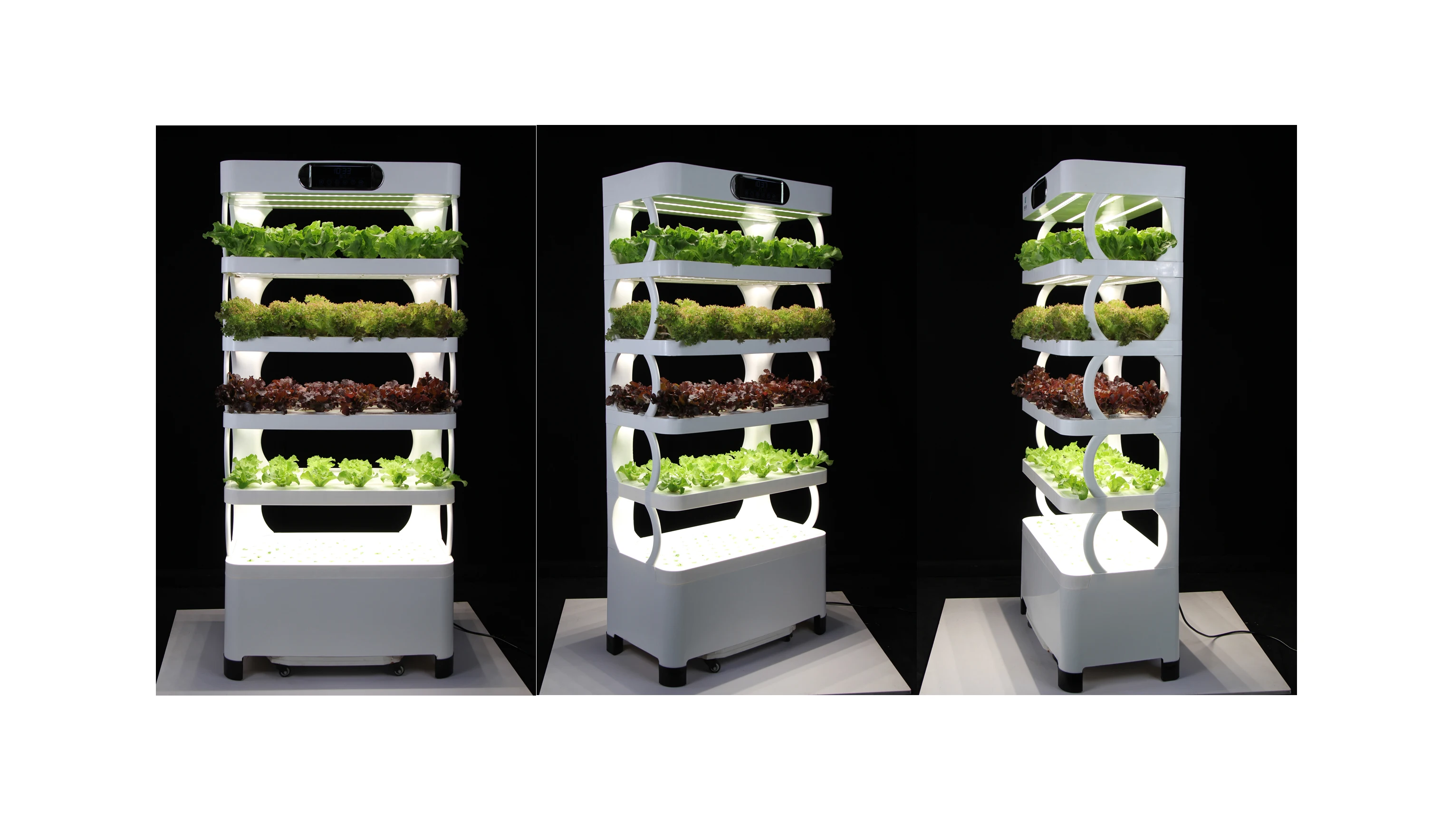 Microgreens and Vertical Complete Hydroponic System Easy Cultivation with Soilless Garden Planter Smart Led Grow Light - Image 5