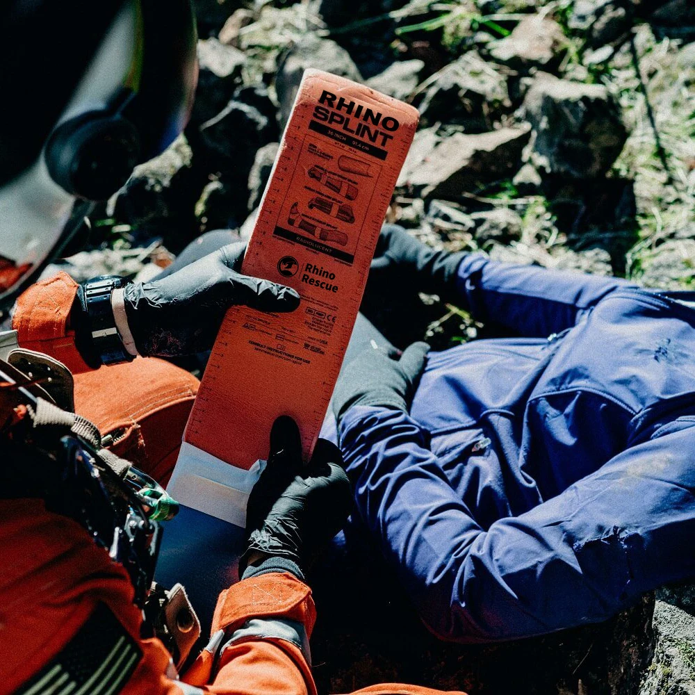 Rhino Rescue Emergency Splint Moldable Medical First Aid Survival Lightweight Reusable Combat Splint For Camping - Image 2