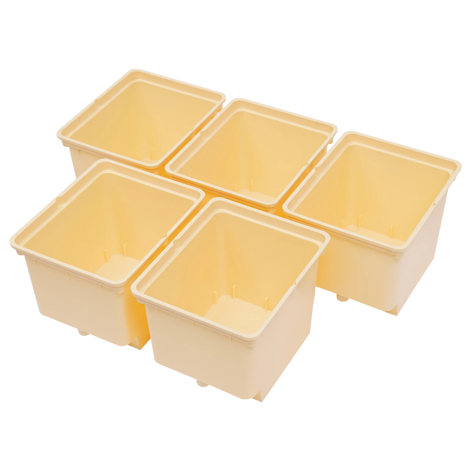 4-Bucket Hydroponic System 2.91Gal Each Hydroponic Bucket Kit Includes Pump & Net Cups for Growing Herbs & Vegetables at Home - Image 4