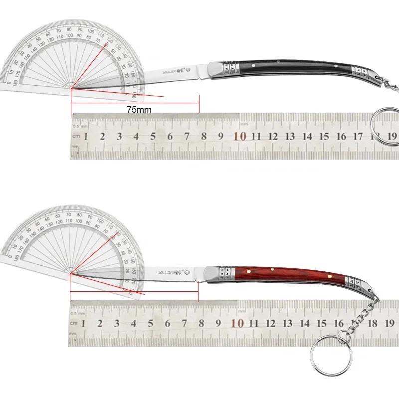 3Cr13 Foldable Kitchen Carving Pocket Knife Multifunction Utility Cutter Outdoor Camping Japanese Knifes Sharp Fruit Jackknife - Image 6