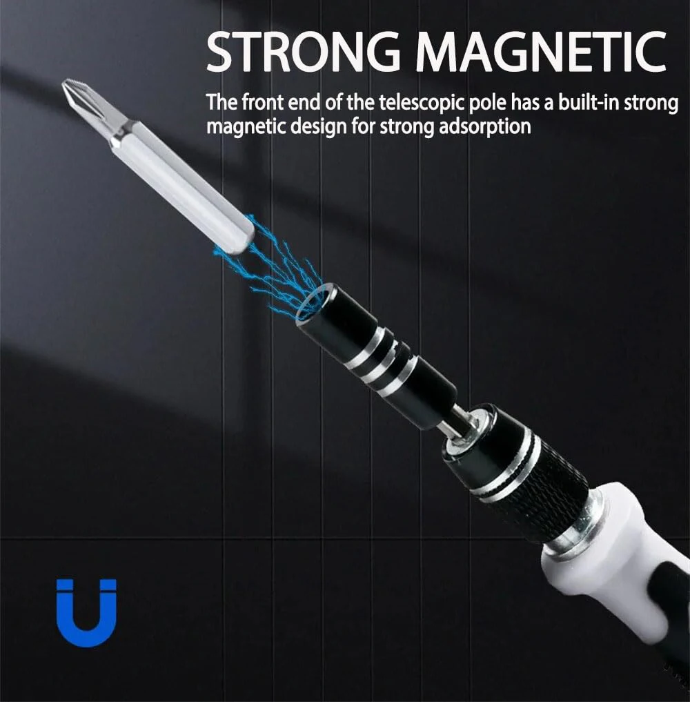 115-in-1 Precision Screwdriver Set, Mini Professional Magnetic Repair Tool Kit, suitable for Phone, Computer, Electronic Repair - Image 5
