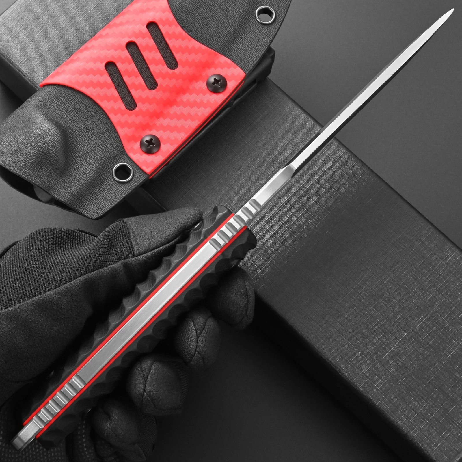 Eafengrow EF162 Fixed Blade Knife AUS-8 Steel Blade G10 Handle Full Tang Compact EDC Fix Knifes for Outdoor Camping Survival - Image 6