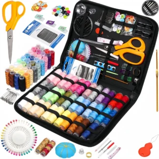 Portable Household Multi-function Sewing Kit Box DIY Embroidery Handwork Tool Needles Thread Scissor Set Travel Accessories
