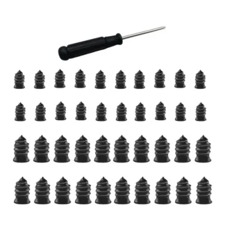 10/20/30/40pcs Car Motorcycle Vacuum Tyre Repair Kit Tubeless Wheel Puncture Screws Nail Patches Fitting Set for Tire Repairs