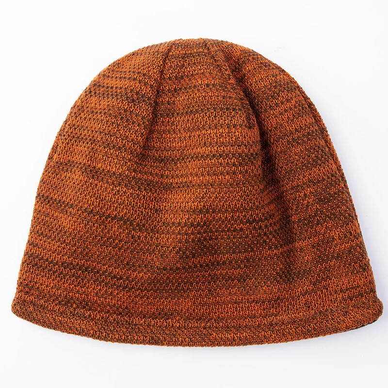 Big Bone Mens Warm Reversible Beanie Cozy Fleece Lined Winter Knit Hat Hiphop Skull Cap for Women Unisex Windproof Cuffed Cap - Image 6