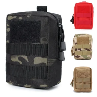 Small Tactical Pouches Molle Utility Pouch Outdoor Hiking Hunting Backpack Vest Accessory Bag Compact EDC Pack