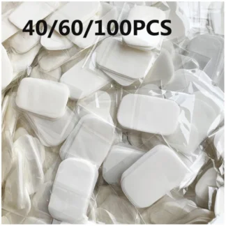 40/60/100 Pcs Soap Paper Portable Hand Washing Slice Sheets Bath Travel Scented Foaming Soap Bath Clean Soap Tablets Bathroom