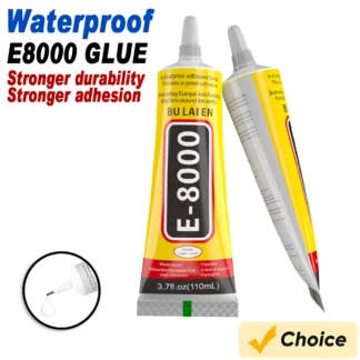E8000 Multi-Purpose Liquid Glue Super Strong Adhesive for Jewelry Crafts Rhinestones DIY Phone Screen Glass Nail Gel 15/50/110ml